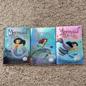 Mermaid Tales Book Set by - Blue, Pink, Purple